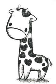 More Stencils Baby Animal Drawings Giraffe Drawing Cute Animal Drawings Because animals of different kinds can look similar in many ways, it becomes easier to draw cartoon animals when you know how to draw others that are similar. baby animal drawings giraffe drawing