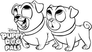  9 Ide Puppy Dog Pals Coloring Pages Pin