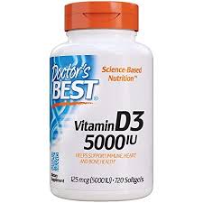 Itested confirms that the information provided on a product supplement facts panel and/or nutrition facts panel is correct. Amazon Com Doctor S Best Vitamin D3 5 000 Iu For Healthy Bones Teeth Heart Immune Support Non Gmo Gluten Free Soy Free 720 Count Pack Of 1 Health Personal Care