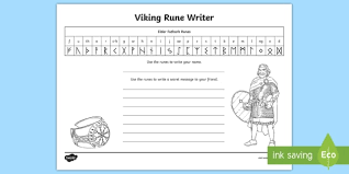 Tts has a fantastic selection of historical anglo saxon & viking resources available at great prices. Viking Alphabet Worksheet Primary Resources Ks2