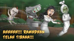 Langsung saja ke inti cerita biar ga cape bacanya…!! Ketika Hantu Dibelenggu Di Bulan Ramadhan Hororkomedi Kartun Lucu Youtube