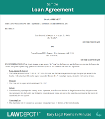 Free Loan Agreement Create Download And Print Lawdepot Us Pertaining To Collateral Loan Agre Separation Agreement Template Contract Template Purchase Agreement