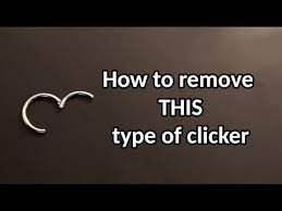 What makes a hoop nose ring a hoop? How To Remove A Septum Hoop Youtube