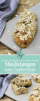 Gesunde Muslistangen Mit Vollkorn Clean Eating Rezept Mit Zauberstein Und Thermomix Moglich Foodrevers Rezept Zuckerfreie Rezepte Rezepte Vegane Desserts