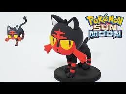 Sculpting Litten Cute Fire Type Pokemon In Clay Youtube Fire Type Pokemon Pokemon Clay