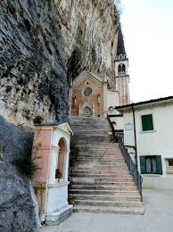 Hike along the trail of pilgrims in sanctuary located in the rock. Santuario Basilica Madonna Della Corona Ferrara Di Monte Baldo Tripadvisor