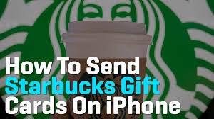 They're easy to send and delightful to receive. Fortune Now You Can Send Starbucks Gift Cards On You Iphone Facebook