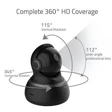 Amazon Com Yi Dome Camera 1080p Hd Pan Tilt Zoom Wireless Ip Security Surveillance System Ni Wireless Home Security Systems Dome Camera Home Security Systems