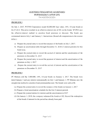 We did not find results for: Soal Asistensi Pertemuan 12 Bonds Finance Amortization Business