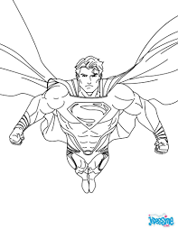 Coloring page superman is flying with lois lane coloring page Coloriage Superman Rouge Superhero Coloring Superman Coloring Pages Superhero Coloring Pages