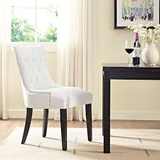 Check out our dining room chairs selection for the very best in unique or custom, handmade pieces from our dining chairs shops. Regent Tufted Faux Leather Dining Chair Contemporary Modern Furniture Modway