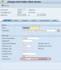 How To Assign Cost Centers To Profit Center Profit Cost Coding