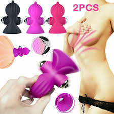 Vibrator Pump Vibe Vibrating Nipple Sucker Suction Cup Breast Sex Toys For  Women | eBay