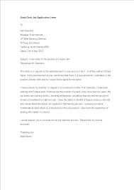 Just type over the sample text and replace it with your own. Kostenloses Bank Clerk Job Application Letter