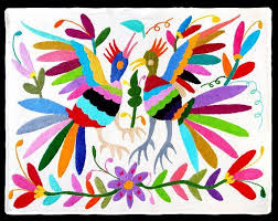 Online shop siren sells traditional embroidered mexican peasant blouses, but they also have a small collection of patterns so you can give this style of embroidery a try. Folk Embroidery Otomi Embroidery Folk Embroidery Hand Embroidery Videos