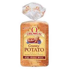 Oroweat Country Potato Bread 24oz Potato Bread Cholesterol Free Recipes Potatoes