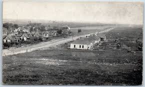fort dodge kansas postcard 034 old santa fe trail 034 birdseye view of houses 1914 ebay santa fe trail santa fe kansas fort dodge kansas postcard 034 old