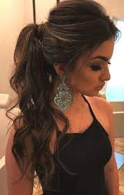 30 Adorable Ponytail Hairstyle Dailyfeedpins Com Hairstyle Ponytail Potytailhairstyle Womenfashion Simple Prom Hair High Ponytail Hairstyles Hair Styles