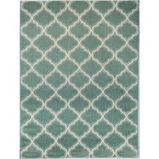 Hampton Bay Trellis Teal 9 Ft 2 In X 12 Ft Indoor Outdoor Area Rug 3001936 The Home Depot In 2020 Indoor Outdoor Area Rugs Indoor Outdoor Rugs Outdoor Rugs