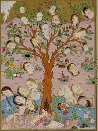 Vak Vak Or Wak Wak Islamic Myth A Tree Thats Fruit Look Like Human And Animal Heads If Plucked Off They Myths Monsters Plant Monster Mythical Creatures