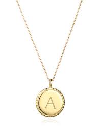 A Initial Pendant Necklace By Amelia Rose Design At Gilt Initial Pendant Necklace Initial Pendant Womens Belts Fashion