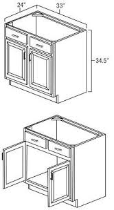 Aspen White 33 Sink Base Wholesale Kitchen Cabinets Bathroom Vanities Home Decor Country Kitchens Online Marketplace