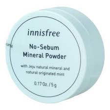 Excellent powder for controlling sebum that soaks up excess oil and sweat. Innisfree No Sebum Mineral Powder Yesstyle
