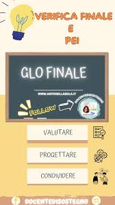 🫤 Ultimi impegni di fine anno! 👉 GLO Finale: 3 cose da NON dimenticare! 💡 1. Valutare i progressi Non fermarsi solo alle verifiche: osservare e raccontare anche le evoluzioni sul piano