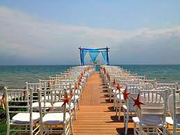 This Is The Wonderful Jetty Where You Can Get Married Located In Velas Vallarta Resort In Puerto Vallart Lake House Wedding Wedding Aisle Style Mexico Wedding