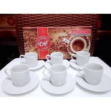 Jual gelas sloki, gelas bir dan perlengkapan rumah tangga lainnya. Detail Gambar Jual Cangkir Kopi Espresso Cangkir Cafe Cangkir Kopi Espress