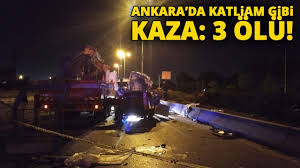 Ankara'nın çankaya ilçesinde 3 aracın karıştığı trafik kazasında 1 kişi hayatını kaybetti, 3 kişi yaralandı. Ankara Da Katliam Gibi Trafik Kazasi 3 Olu Youtube