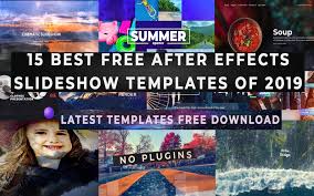 Free templatesfree after effects projects. Top 15 Free Adobe After Effects Slideshow Templates 2019 Free Ae Files