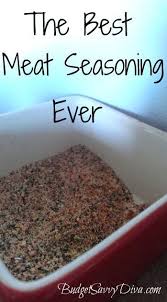 The Best Seasoning For Meat Recipe Ingredients 1 2 Cup Table Salt 4 Tablespoons Garlic Powder 2 Tablespoons Meat Seasoning Homemade Seasonings Homemade Spices