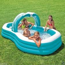 Intex Swim Center Family Pool You Can Get More Details By Clicking On The Image It Is Amazon Affiliate Link Wate Family Pool Inflatable Swimming Pool Pool