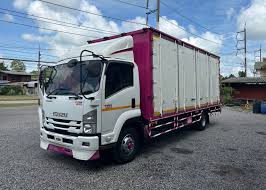 ตลาดซื้อขาย รถบรรทุก 6ล้อ (หกล้อ) ตู้แห้ง ISUZU (อีซูซุ) มือสอง -  Truck2Hand.com