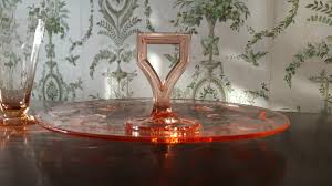 Check spelling or type a new query. Serving Tray Pink Depression Glass Collectors Weekly