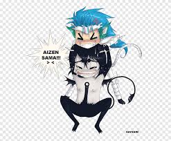 À tout moment, où que vous soyez, sur tous vos appareils. Grimmjow Jaegerjaquez Ulquiorra Cifer SÅsuke Aizen Mangaka Espada Chibi Chibi Fictional Character Png Pngegg
