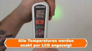 Find great deals on ebay for black & decker thermal leak detector. Erfahrungsbericht Zum Black Decker Li Ion Energiespar Detektor