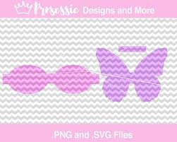 Download Digital Svg Dxf Pdf Butterfly Bow Template Butterfly Bow Etsy Bow Template Diy Bow Bows