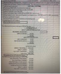 Cost of eating food in kenya. Solved Cost Systems Egonzalez Mba Cpai Richman Mansion B Chegg Com