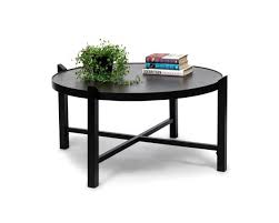 A round copper top coffee table is one of the original pieces of round copper top coffee table. Modern Round Black Coffee Table With Copper Finish Top