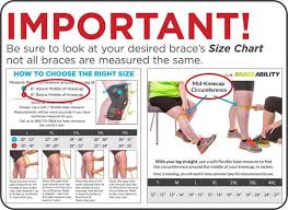 How To Choose The Correct Knee Brace Size