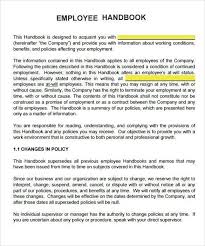 Free Employee Handbook Template Modern Free Employee Handbook Template For Small Business Employee Handbook Template Employee Handbook Looking For Employees