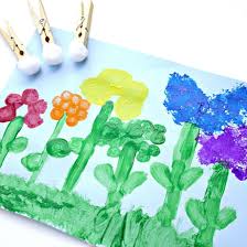 A collection of your favorite glass bottles. Flower Painting Ideas For Kids Messy Little Monster