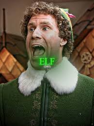 Elf Movie Decorations Scene