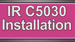 Download the latest version of the canon ir adv c5030 5035 ufr ii driver for your computer's operating system. Canon C5030 Installation Youtube