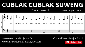 Kamis, 17 desember 2020 17:19. Not Balok Cublak Cublak Suweng Piano Level 1 Lagu Daerah Jawa Tengah Timur Doremi Youtube