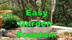 It is made of fiberglass, so it's lightweight and easy to set up. How To Build An Easy Water Fountain Youtube