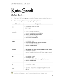 See more ideas about tatabahasa, bahasa melayu, latihan. Contoh Kata Sendi Nama Materi Pelajaran 8