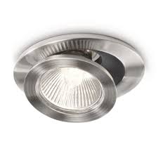 Philips 582151716 Smartspot Halogene 35w Acier Brosse Taille Taille Unique Philips Acier Eclairage